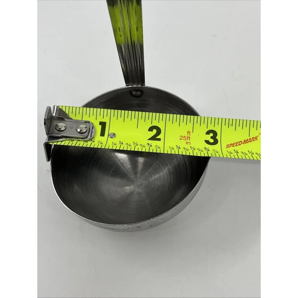Vintage Imperial Stainless Veri-Sharp Wood Handle Ladle 9